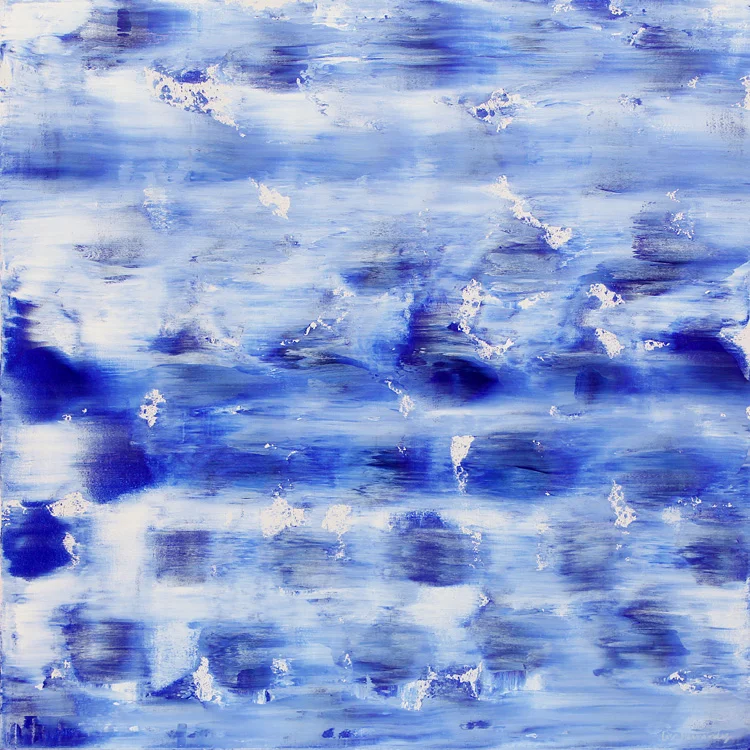 blue 7 - 36x36 inches