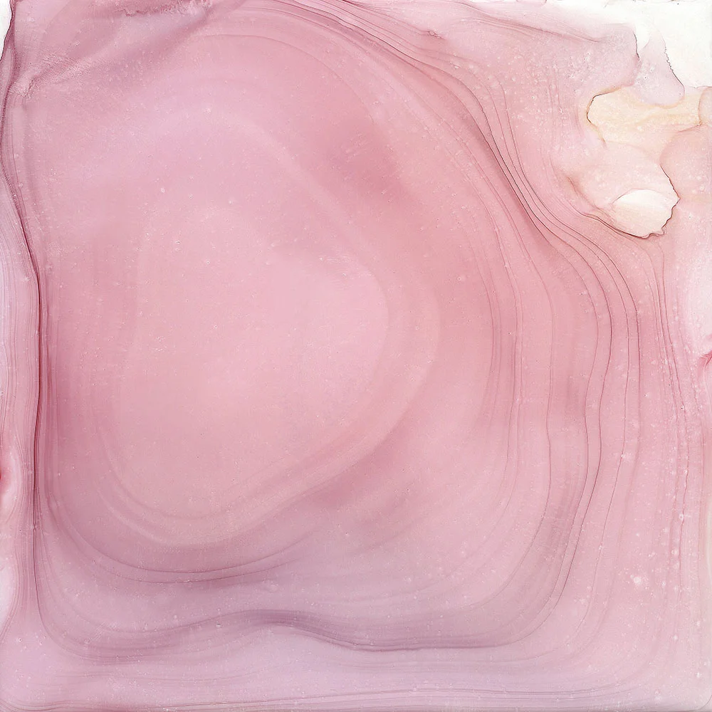 quartz - 20x20 inch painting on metal