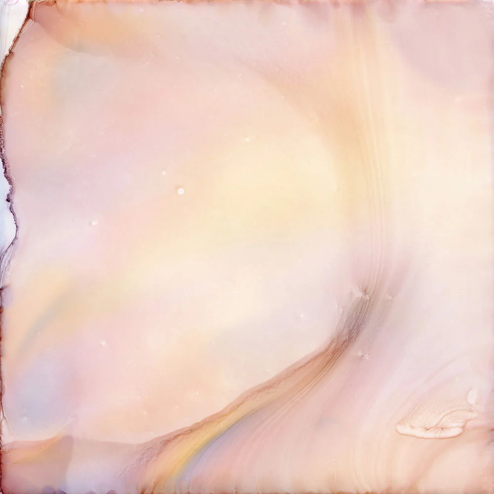 cosmos - 20x20 inch painting on metal