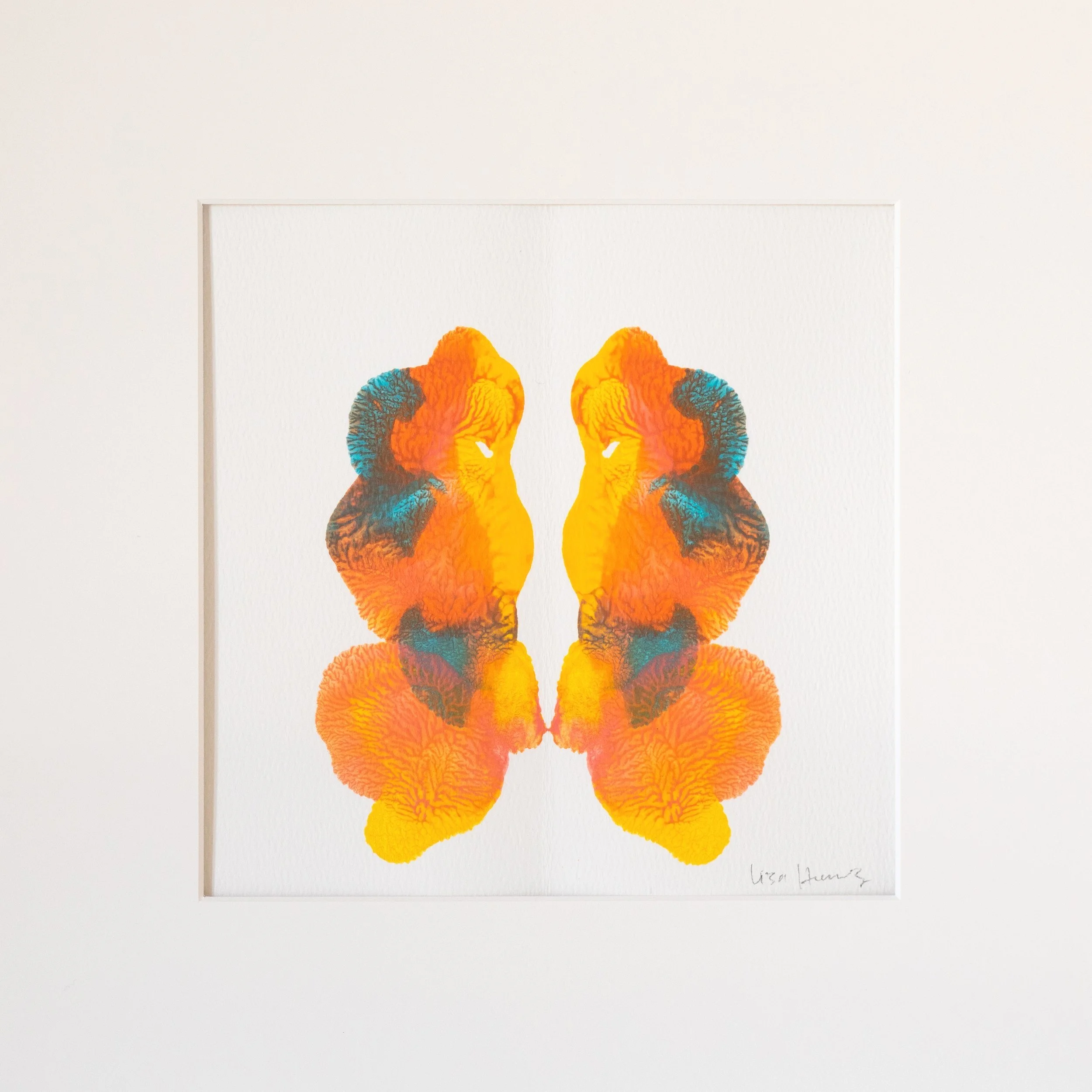 ink blots - original acrylic paintings - wall candy series