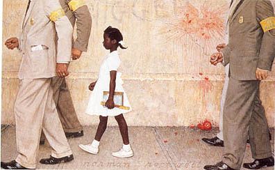 The Problem We All Live With by Norman Rockwell