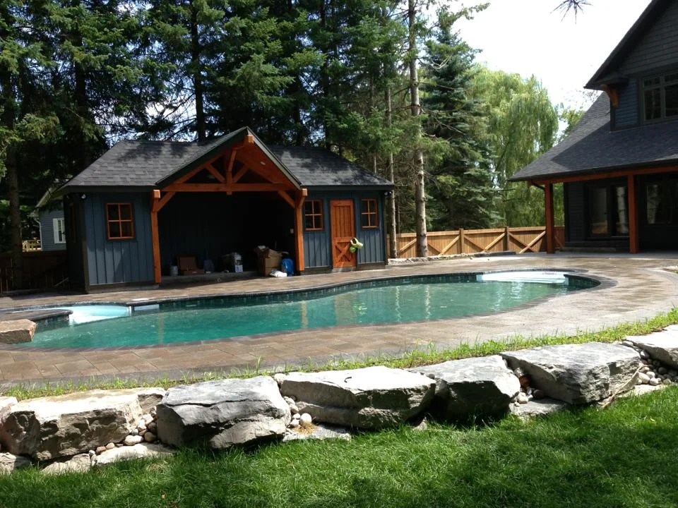 natural stone garden walls