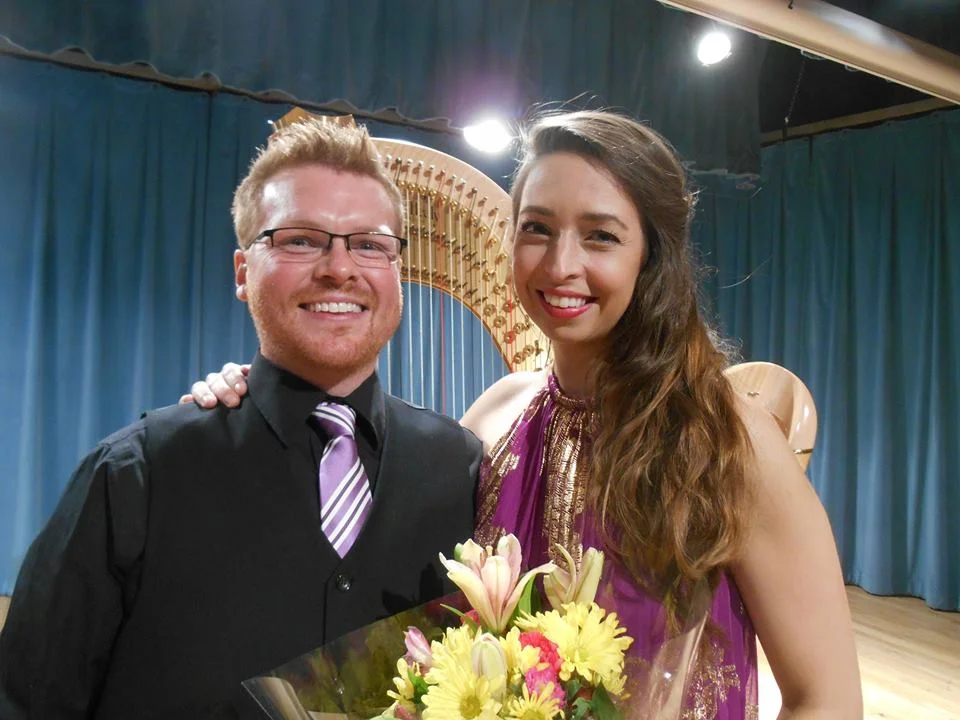 After a wonderful faculty recital with Dr. Jaclyn Wappel