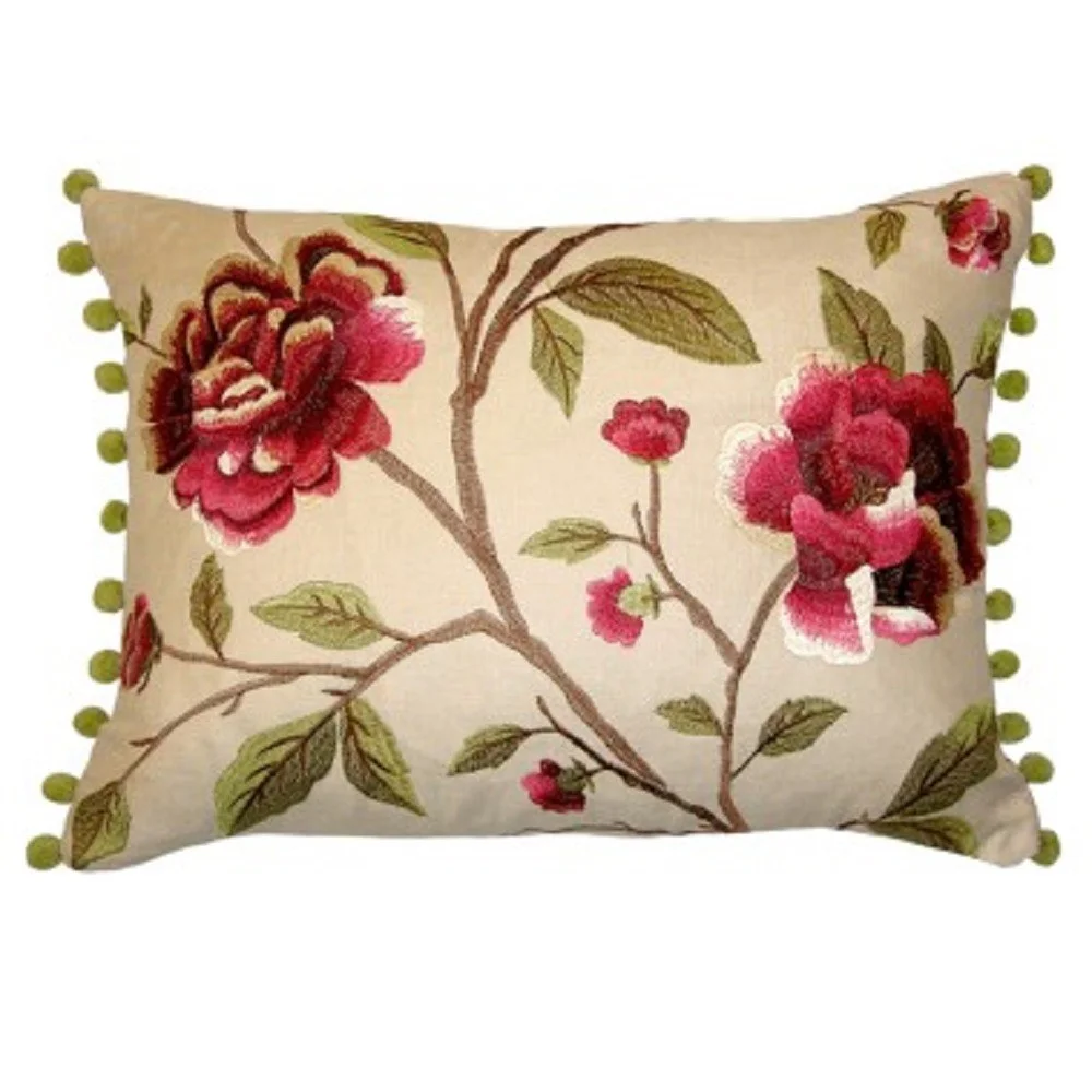 Voyage Arezzo Red/Cream Cushion