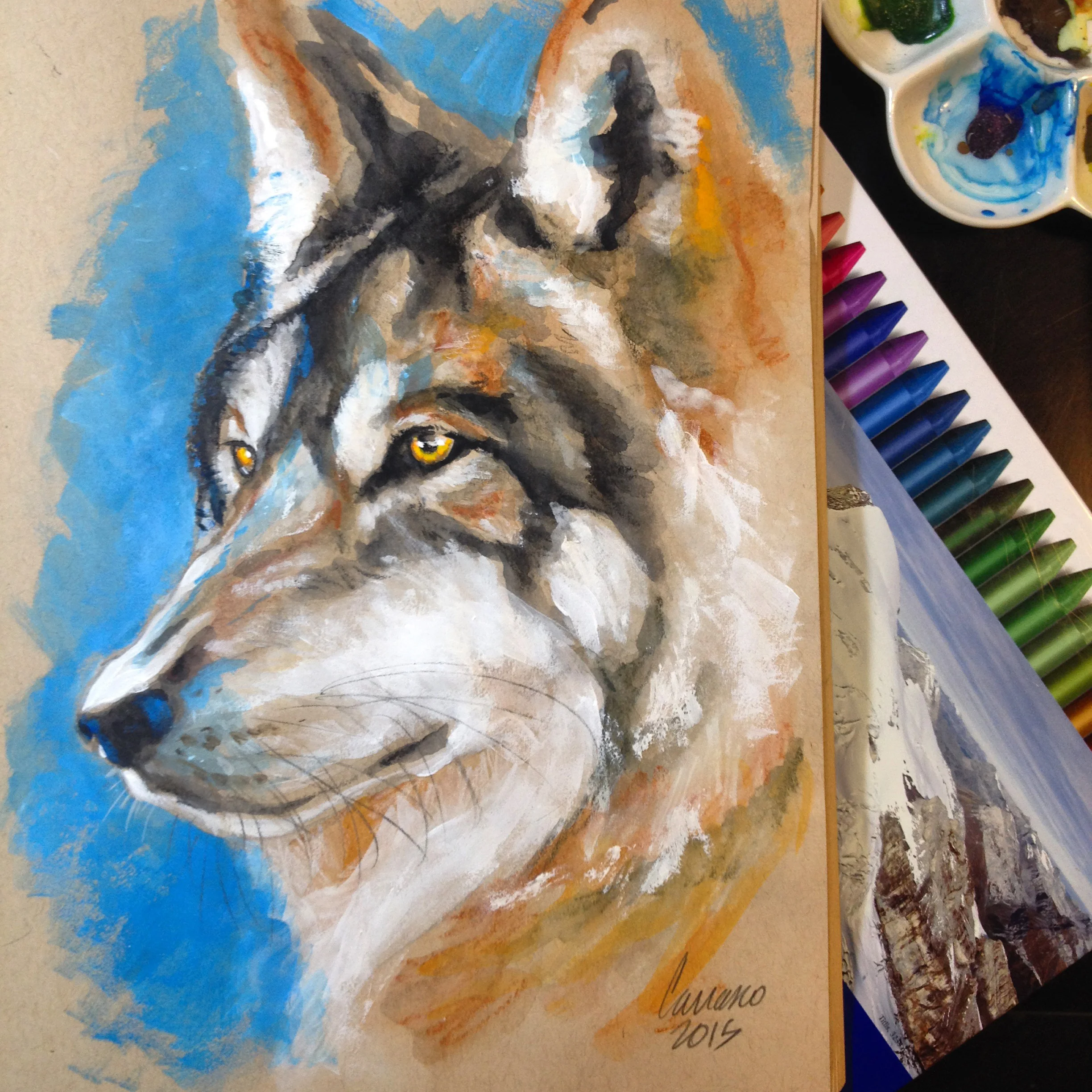 Neocolor II wolf...