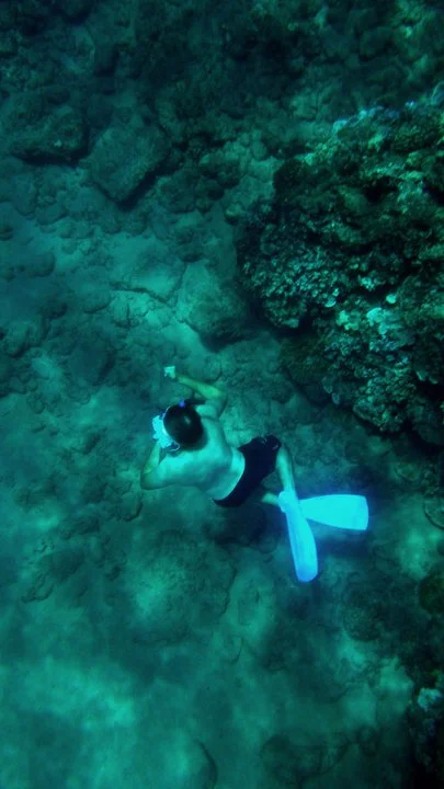 David deep in Hawaii