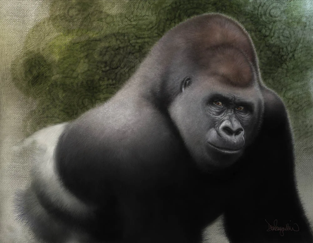"Portrait of the Big Guy" by Don Seegmiller (digital)