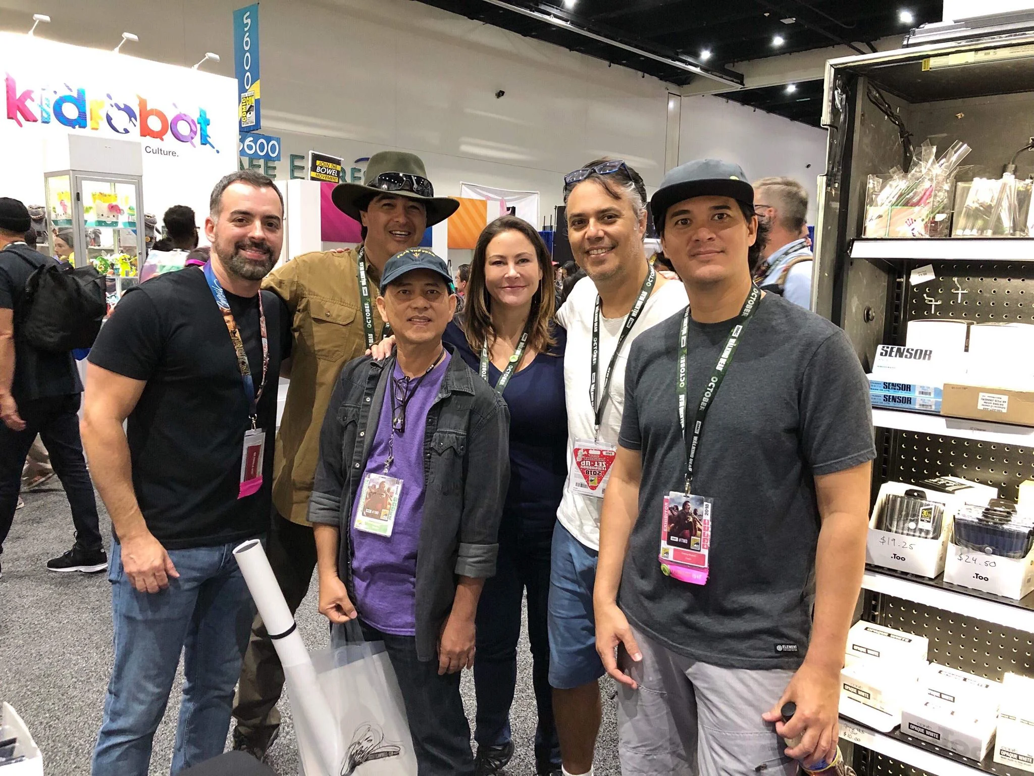 Joe Madureira, Manny Carrasco, Pio Ravago, Kristy Tipton, David Levy and Thierry Doizon