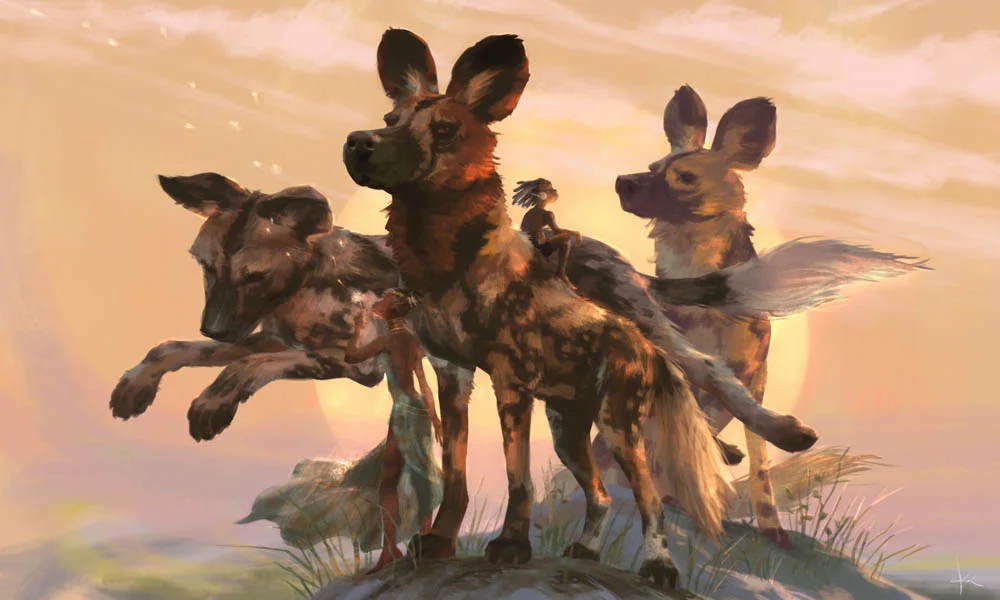 “The Painted Wolf”