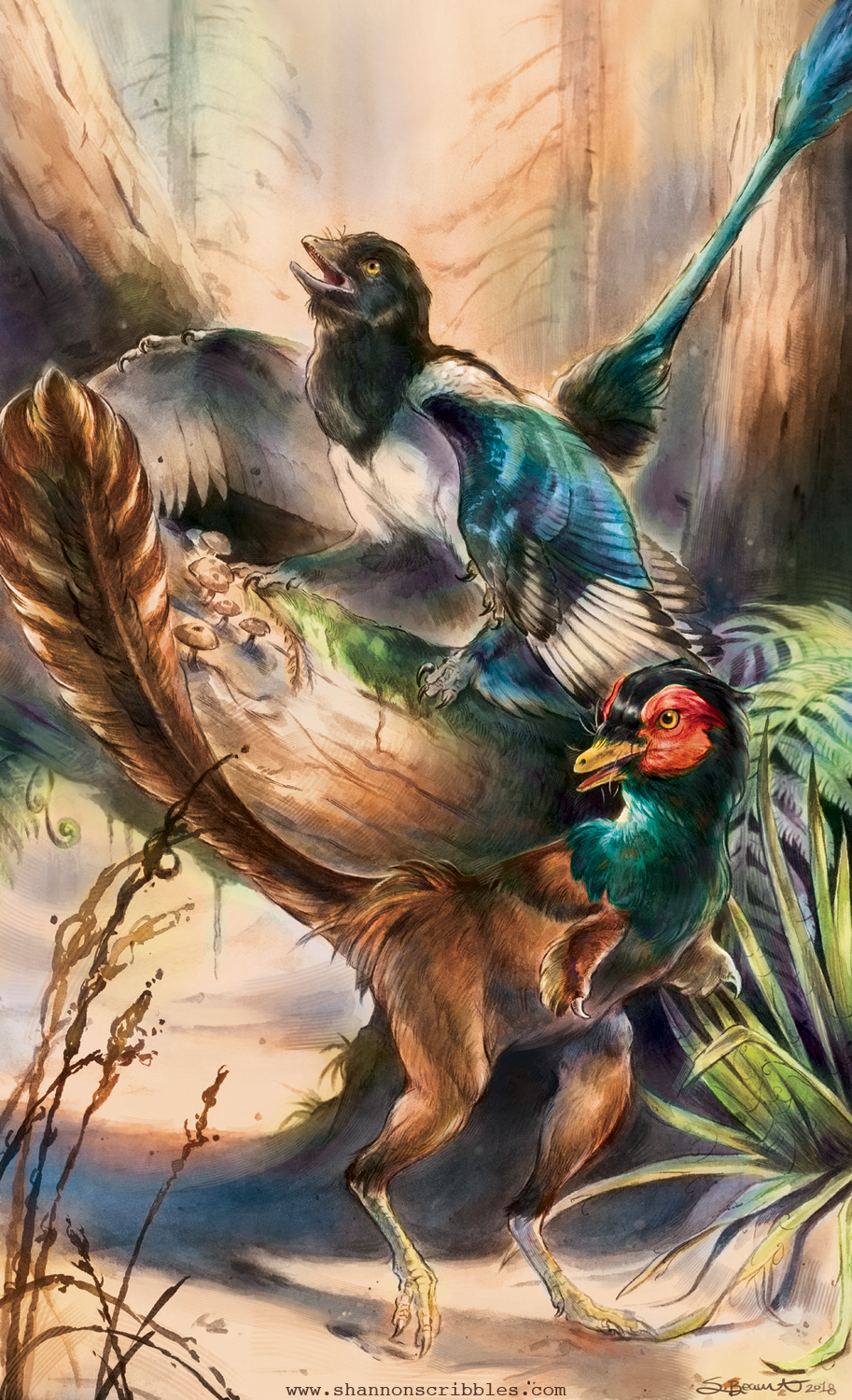 "Beasts of the Mesozoic Microraptor and Mononykus"