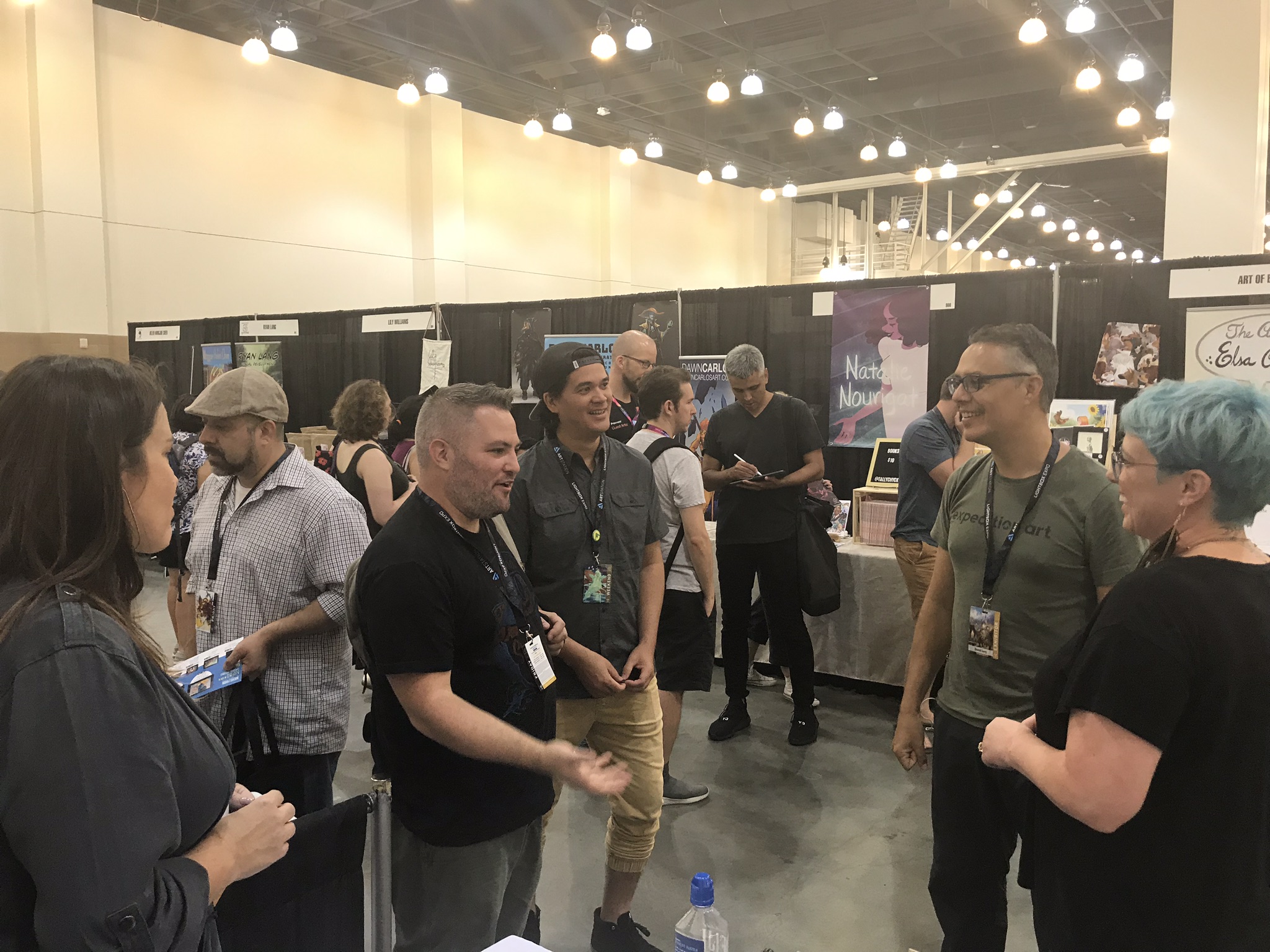 Kristy, Dan, Thierry, David and Honey