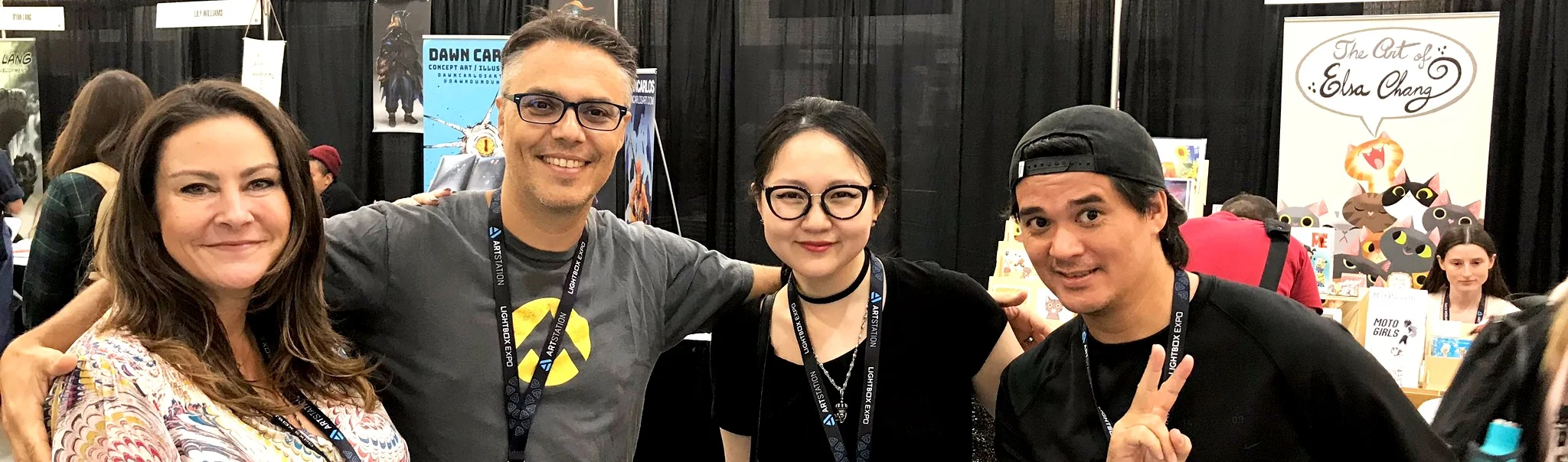 Kristy, David, Zhang and Thierry