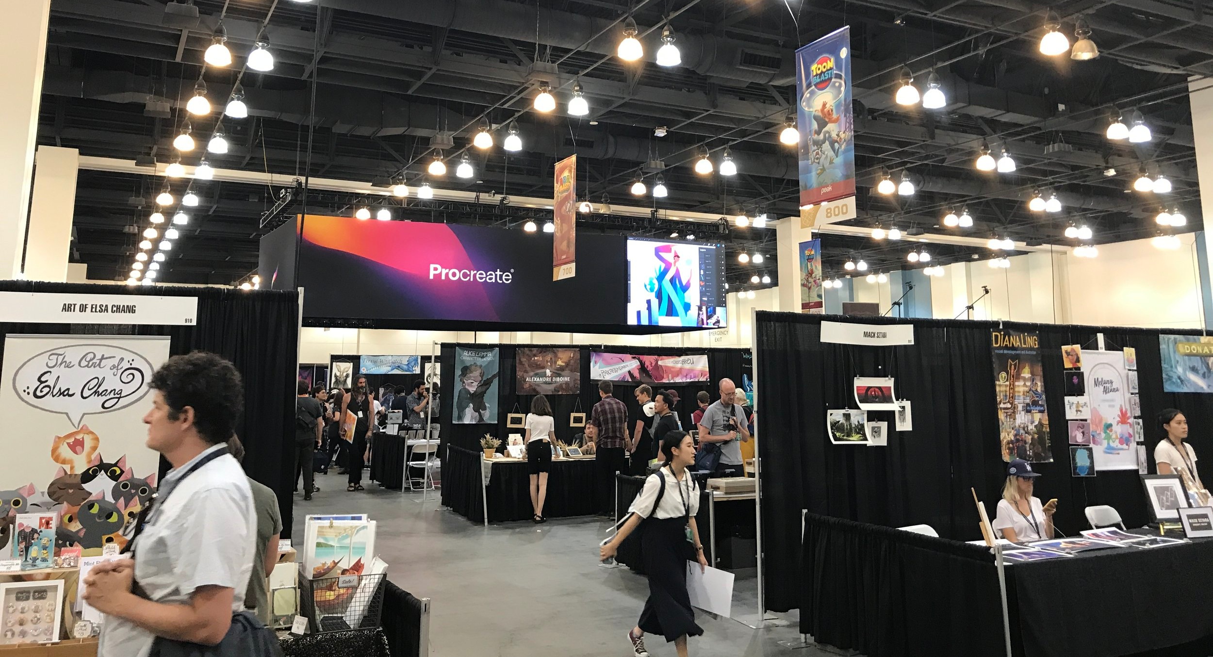 Lightbox Expo floor