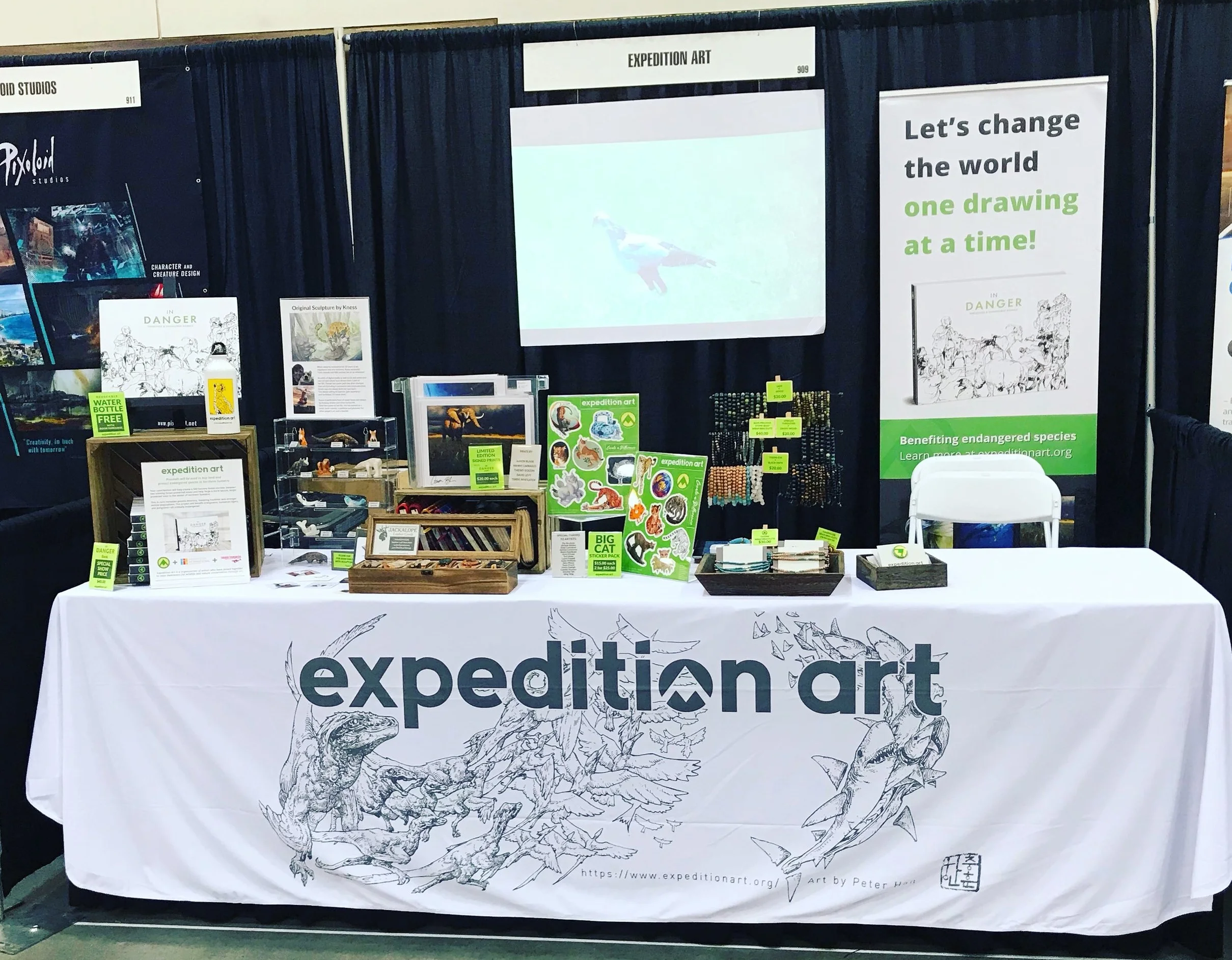 Booth 909 at Lightbox
