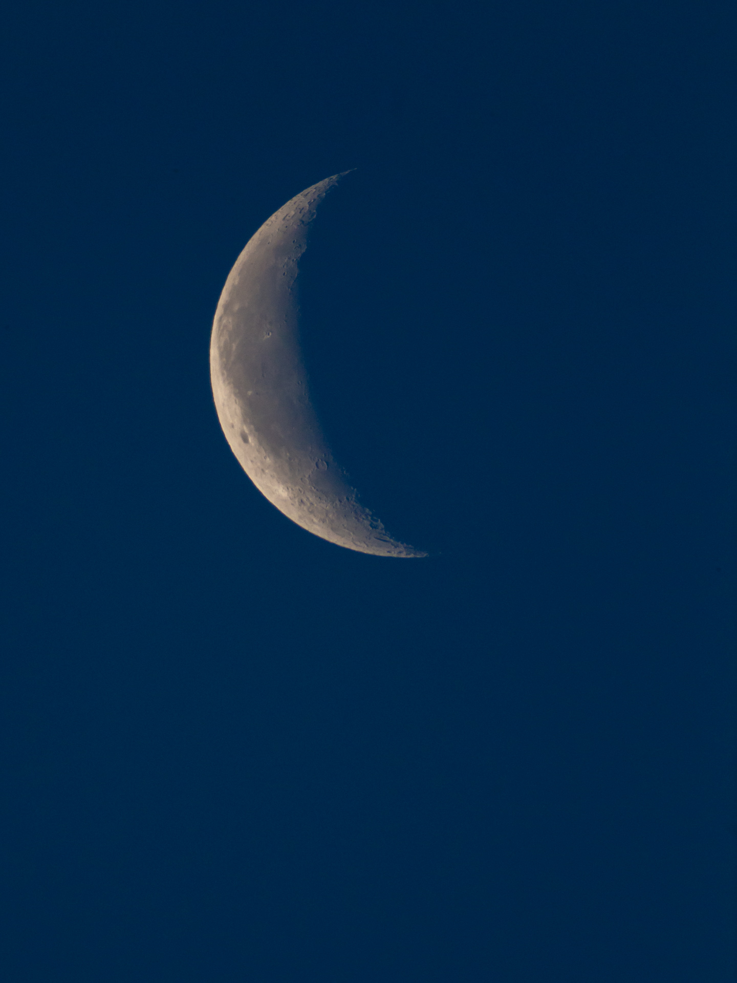 Waning Crescent Moon | 20190529 0540 E:38.96x77.00@84m