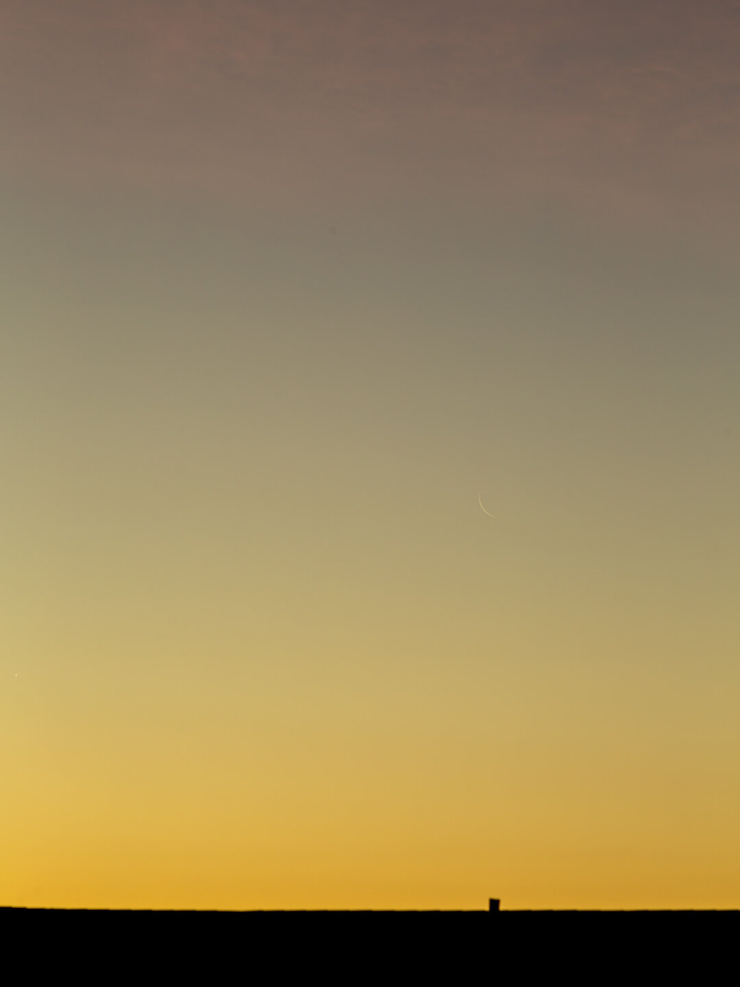 \ Moments before Sunrise \