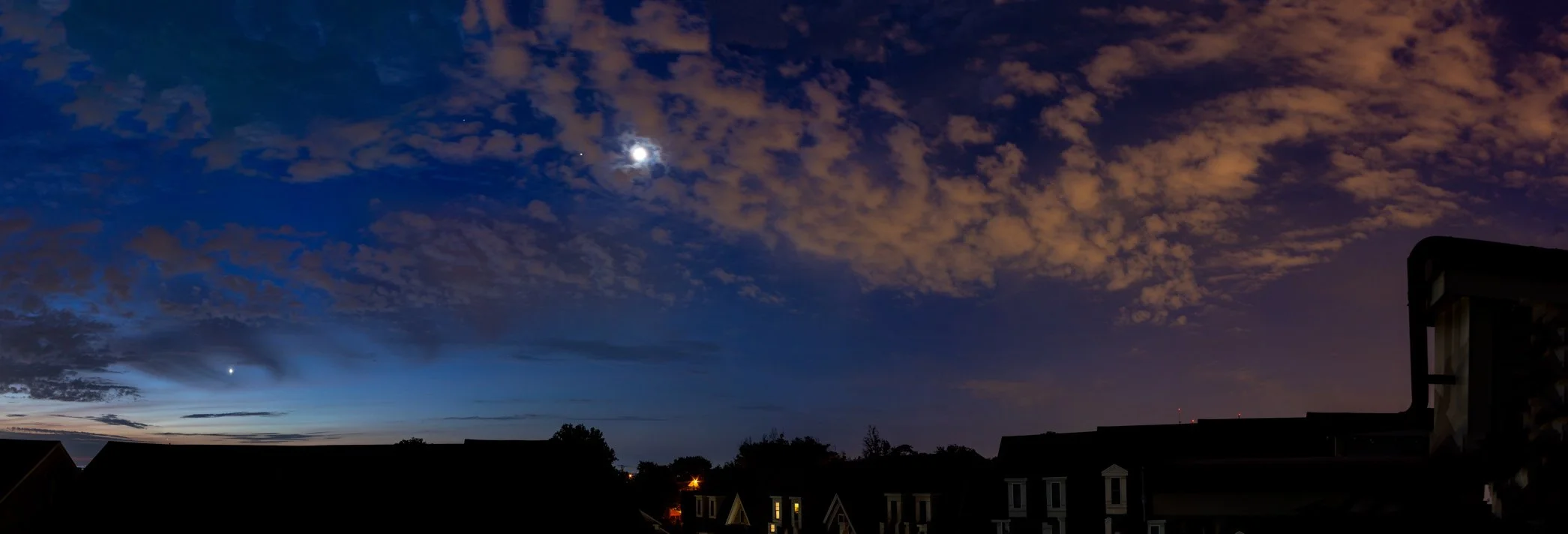 \ lun.r.007.09 \ Waning Gibbous Moon with (l-r) Mercury, Venus and Mars \ 2022.06.22 04:50:29 - 04:53:24 AM EDT \ t = 175s \
