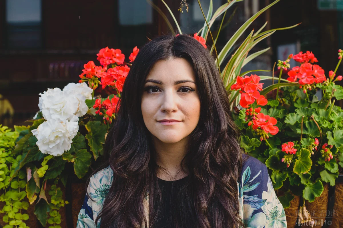 Alex Winston outside of Schubas in Chicago. June 2015. 