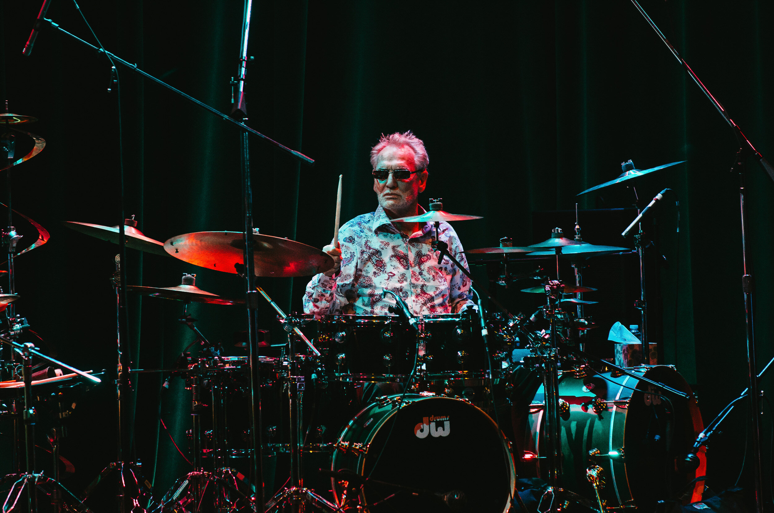 Ginger Baker by Victoria Ford (Sneakshot Photography)