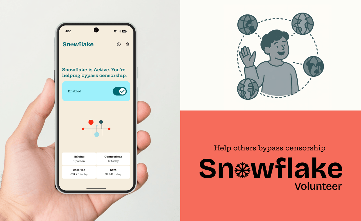 Snowflake Volunteer open-source app