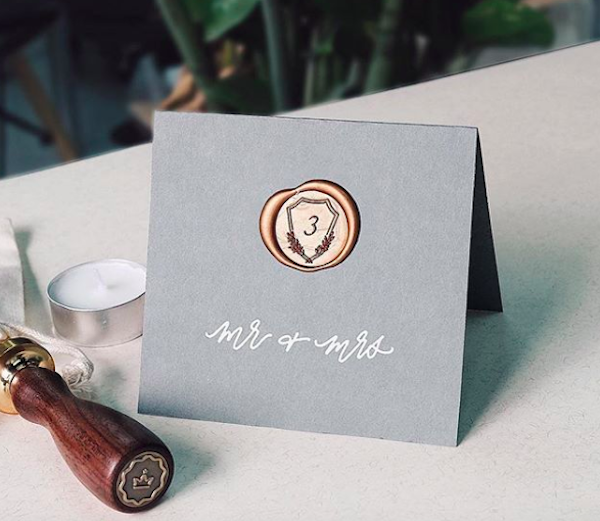 Wax Seal Design by Ettie Kim | Photo c/o Stamptitude