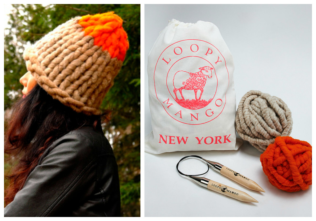 Loopy Mango Helsinki Hat Knit kit