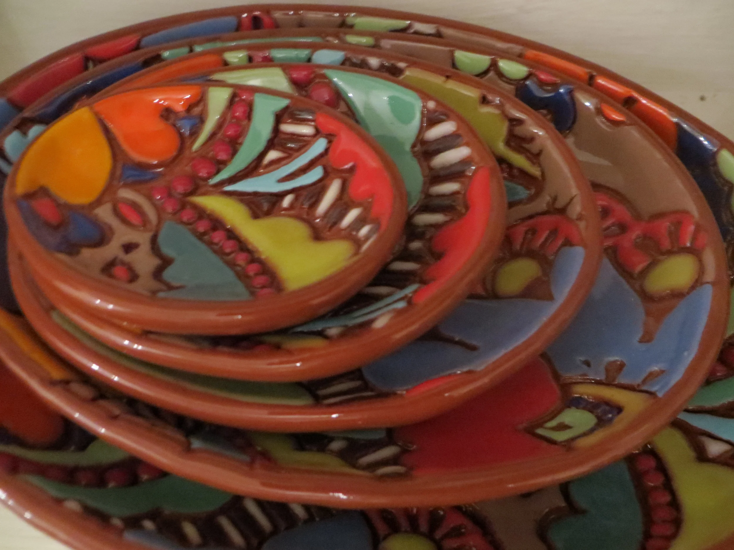 Taupe, Nesting Rockpots by Daphne Verley