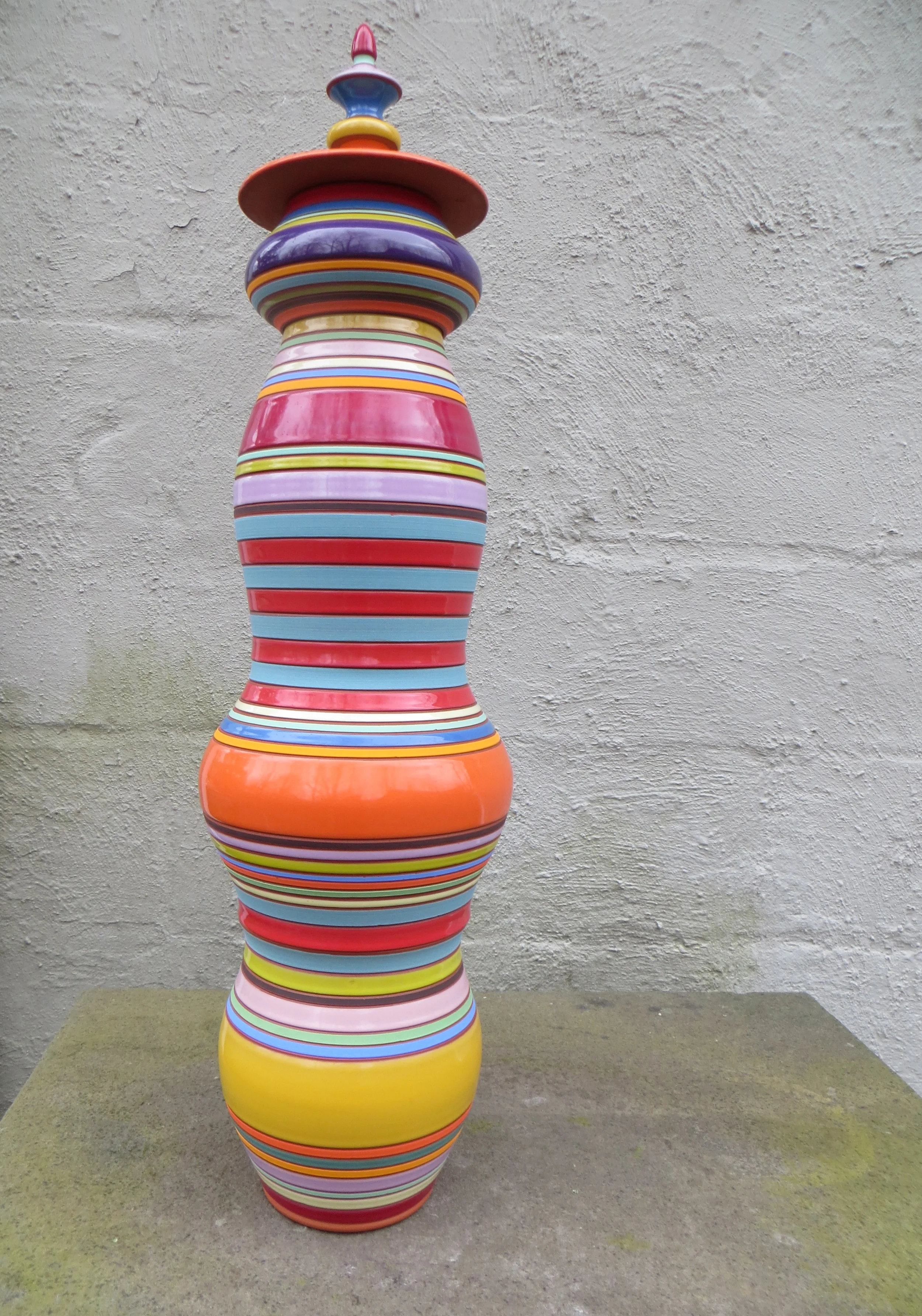 GEISHA II TOTEM by Daphne Verley