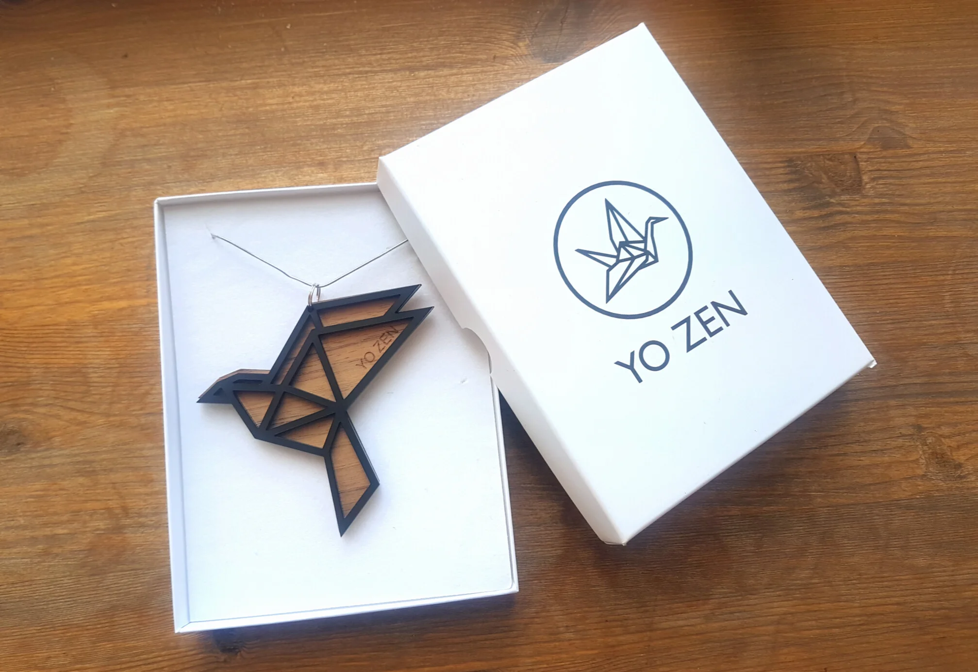 YO ZEN Dove pendant. 