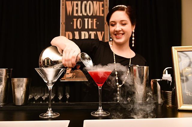 MetroNational&rsquo;s holiday party was not a standard corporate affair. The guests had a ball at this lavish Speakeasy-themed event that included impeccably chosen 1930&rsquo;s style decor details. Our Nitro Cocktail Bar provided a perfect blend of 