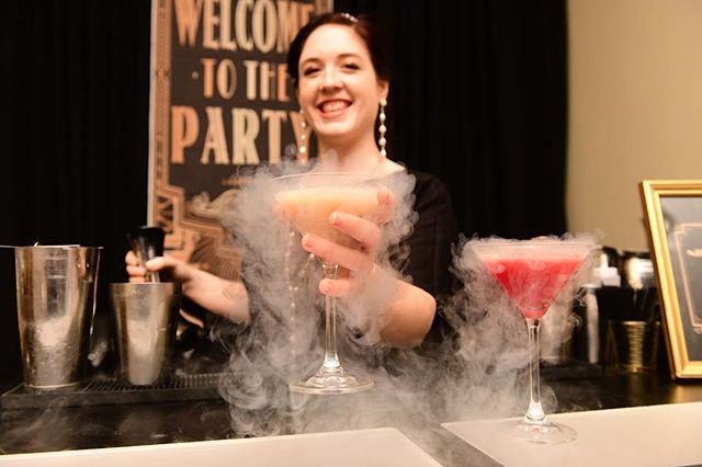 Thanks Sarah we will happily take that Amaretto Alexander off your hands for ya. This dessert drink with liquid nitrogen atop it, gives you and your guests the perfect photo opportunity before saying...&rdquo;Cheers!&rdquo;⠀
&bull;⠀
&bull;⠀
&bull;⠀
@