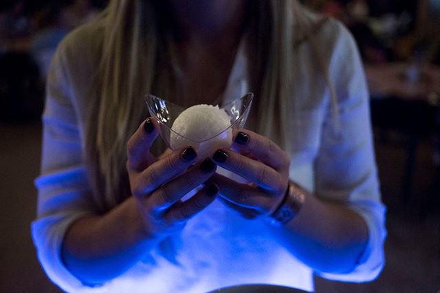 Organization: @houstonboma
Photographer: @byleanora
Event: #WomeninBOMA
Furniture @ultimatebars
Venue: #APSHouston

Our lovely guest is holding a scoop of our Spiked Margarita flavored ice cream. Several of our flavors can be spiked for the adults in