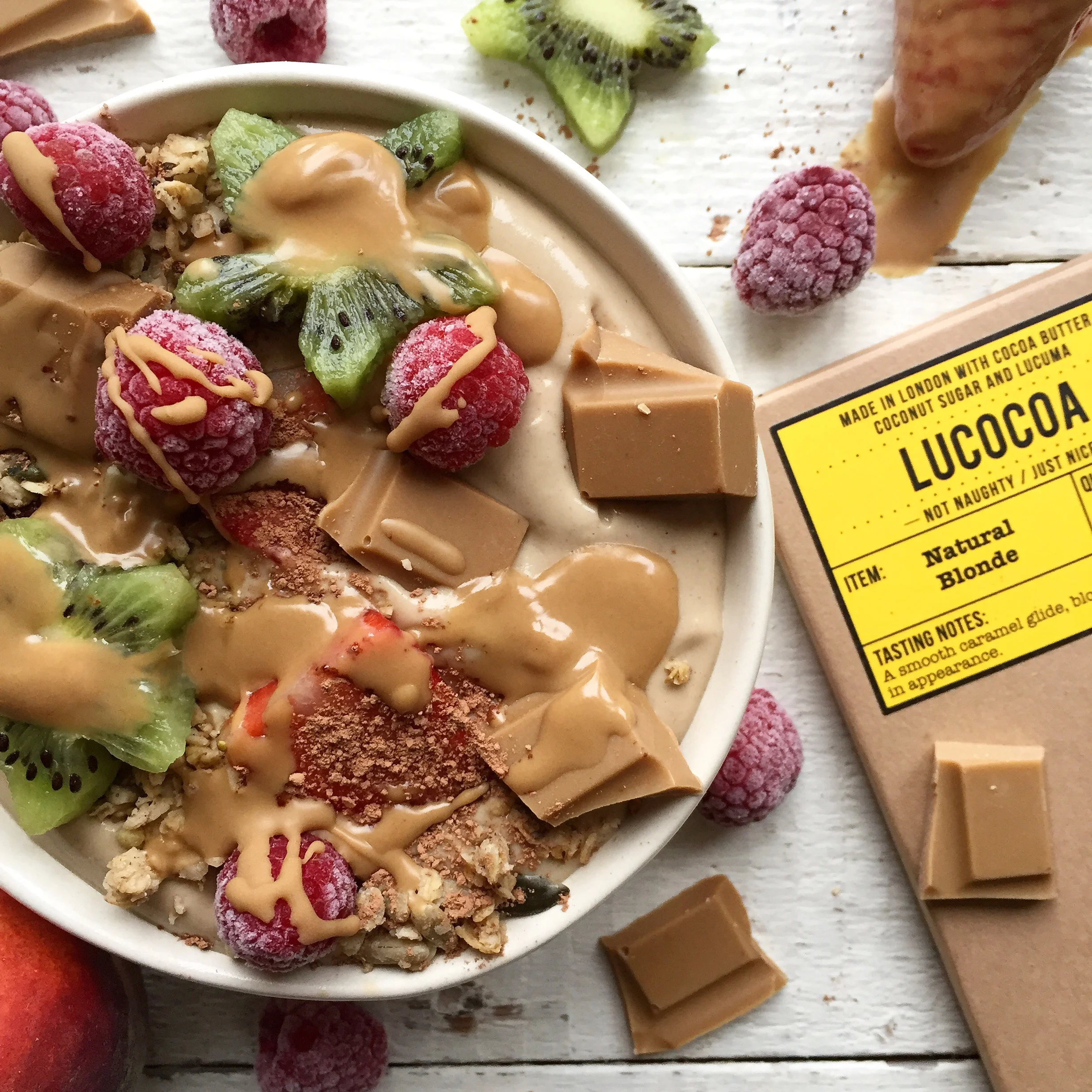 Natural Blonde smoothie bowl