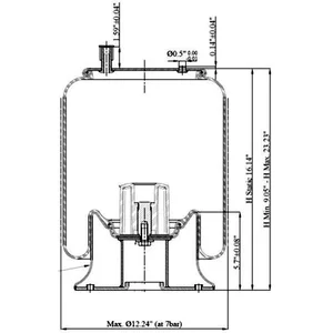 Suspensión Suspensión Neumática, Bolsas De Aire W01-358-9375, 1r12