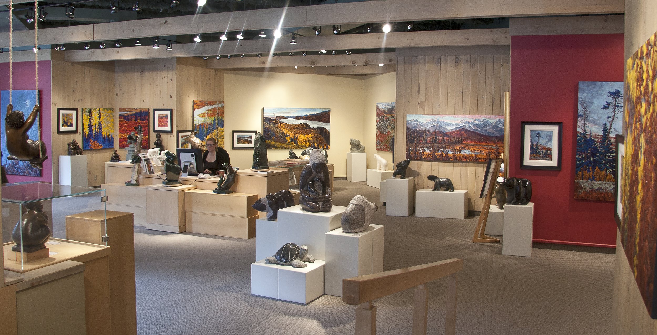 Available original Canadian landscape paintings by Dominik Modlinski, offered through representing galleries and selected studio works.