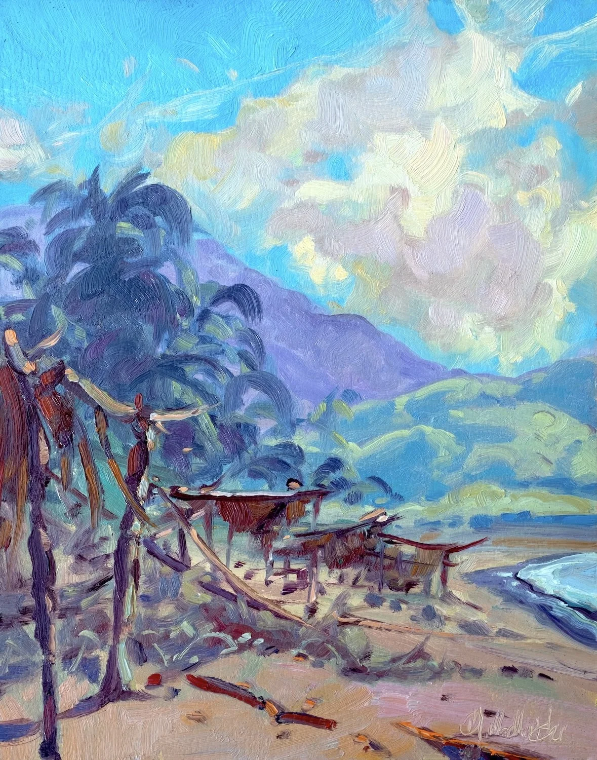 Secret Beach 14" x 11" o:b.jpg