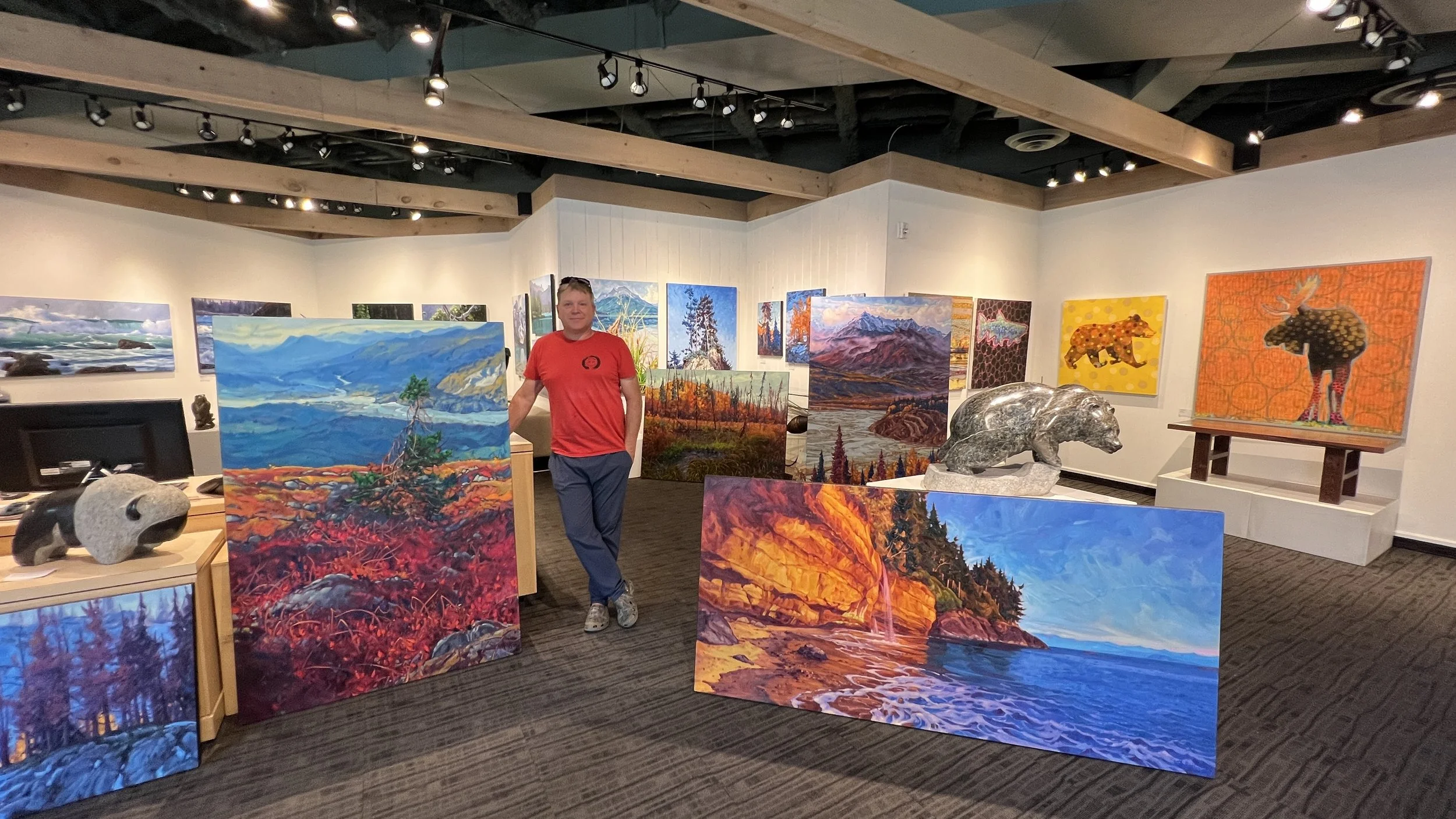 Canadian Landscape Paintings by Dominik Modlinski | Plein Air & Studio ...