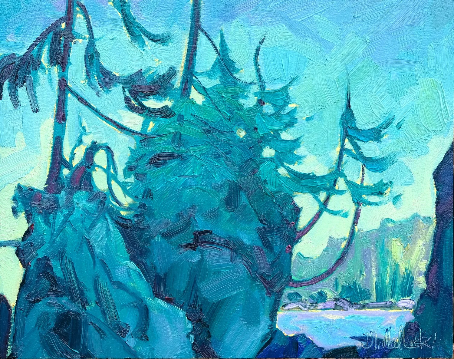 Along the West Coast11"x14".JPG