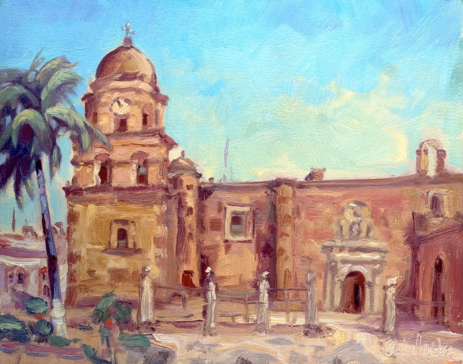 Morning in Campostela 11" x 14" o:b.jpg