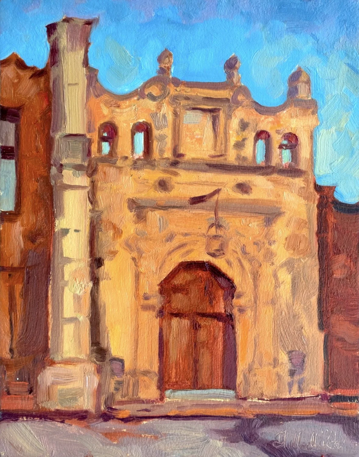 Spanish Hacienda 14" x 11" o:b.JPG