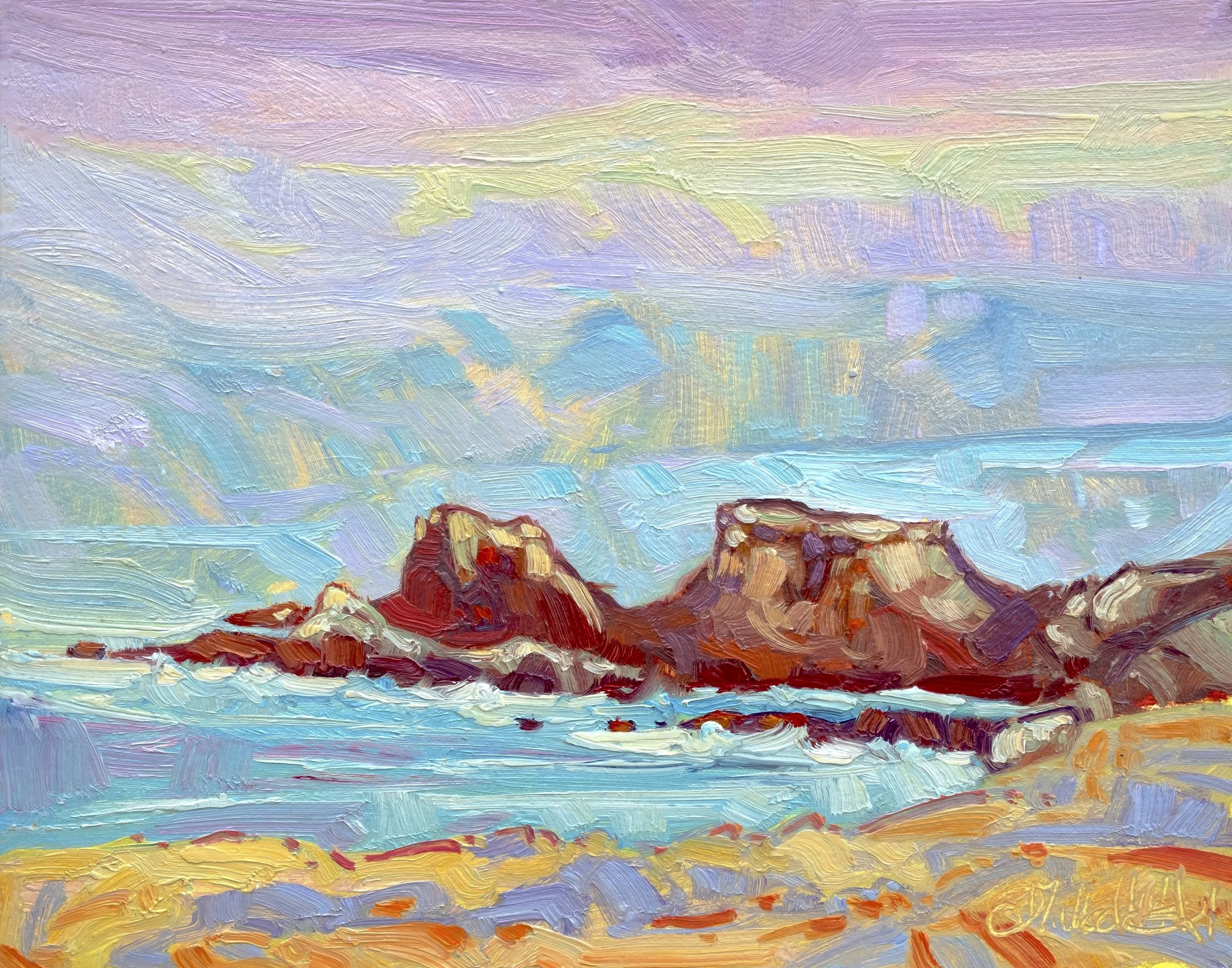 Coast of Ecuador 11" x 14" o:b.jpg