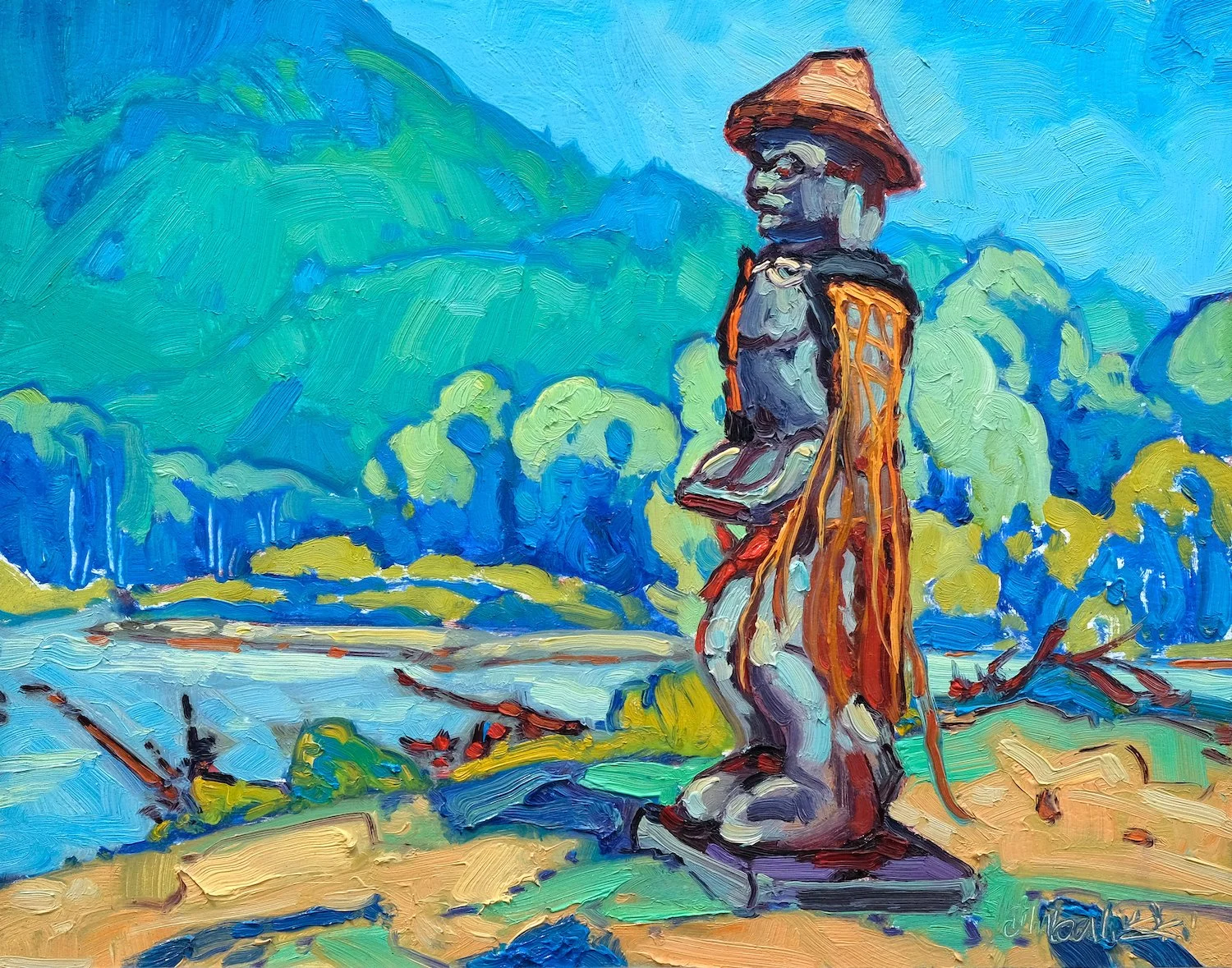 Hooligan Totem 11" x 14" o:b.JPG (Copy)