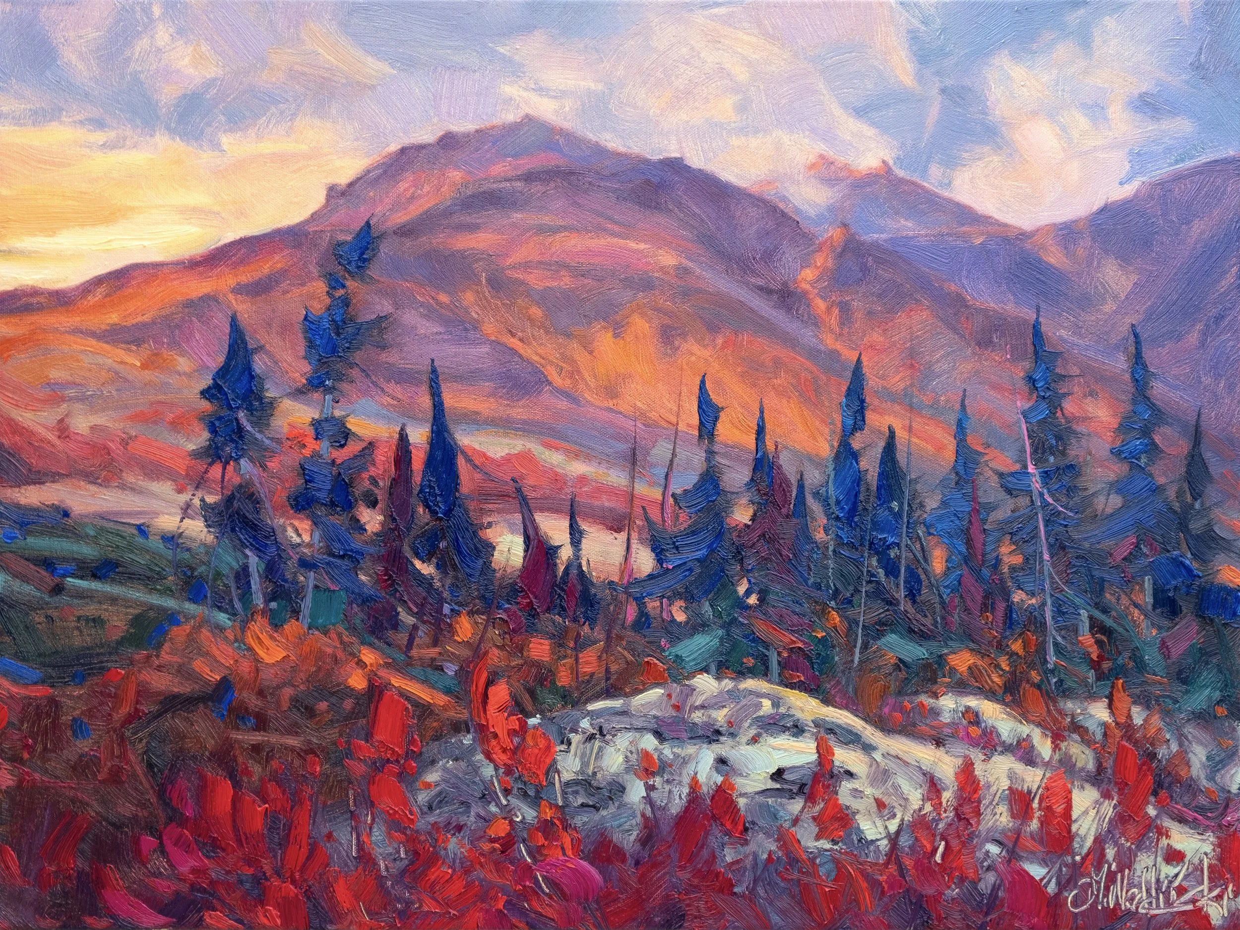 Yukon, Season of Gold 24" x 18" o:c.jpg