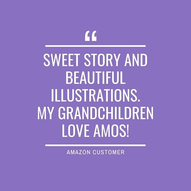 We love our Superfans 😍If you love Amos too, will you do us a favor and write a review on Amazon? This helps us out enormously!! We can't thank you enough.