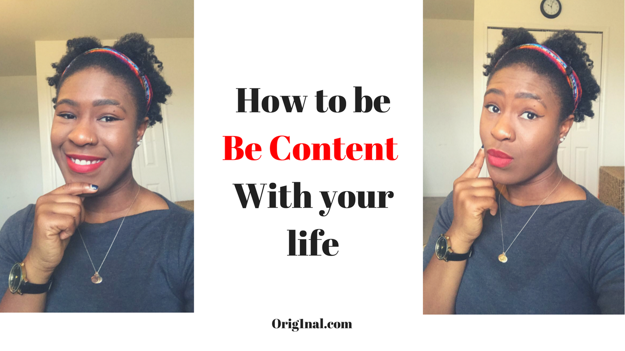 How to Be Content 