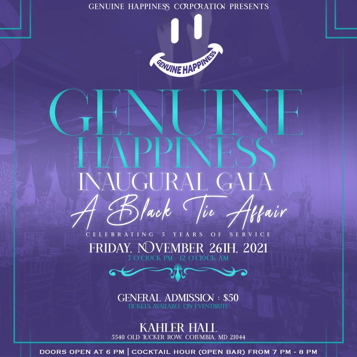 Genuine Happiness Mental Health Gala