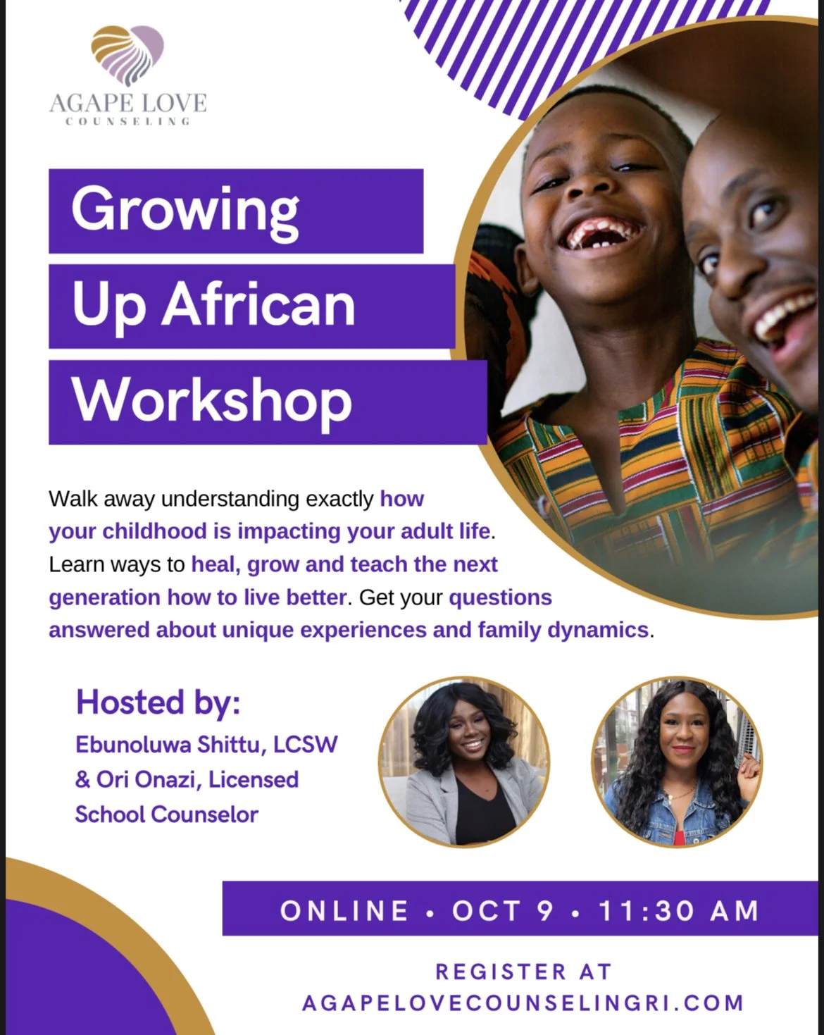 Growing Up African Workshop