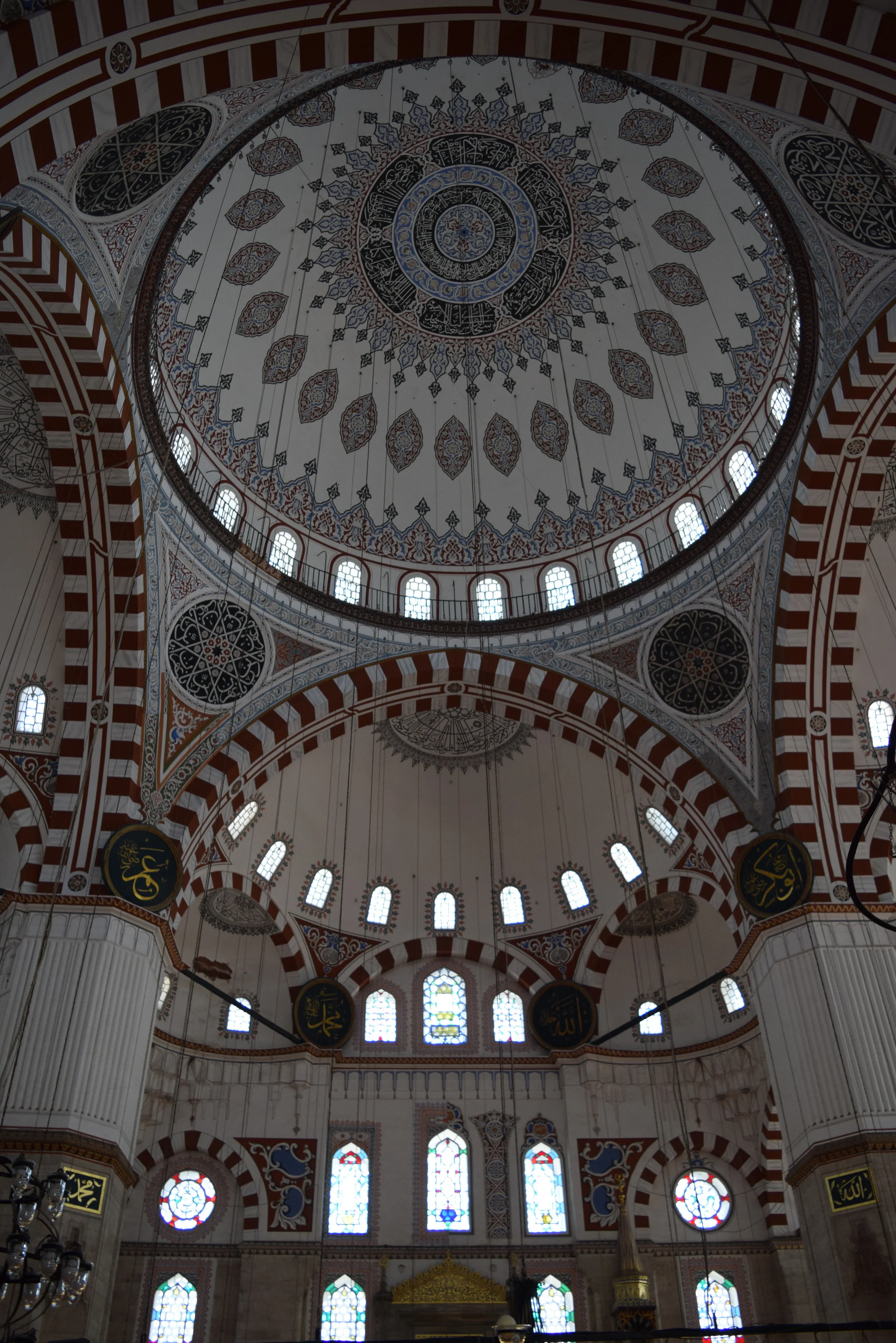 Interior of Şehzade Mosque