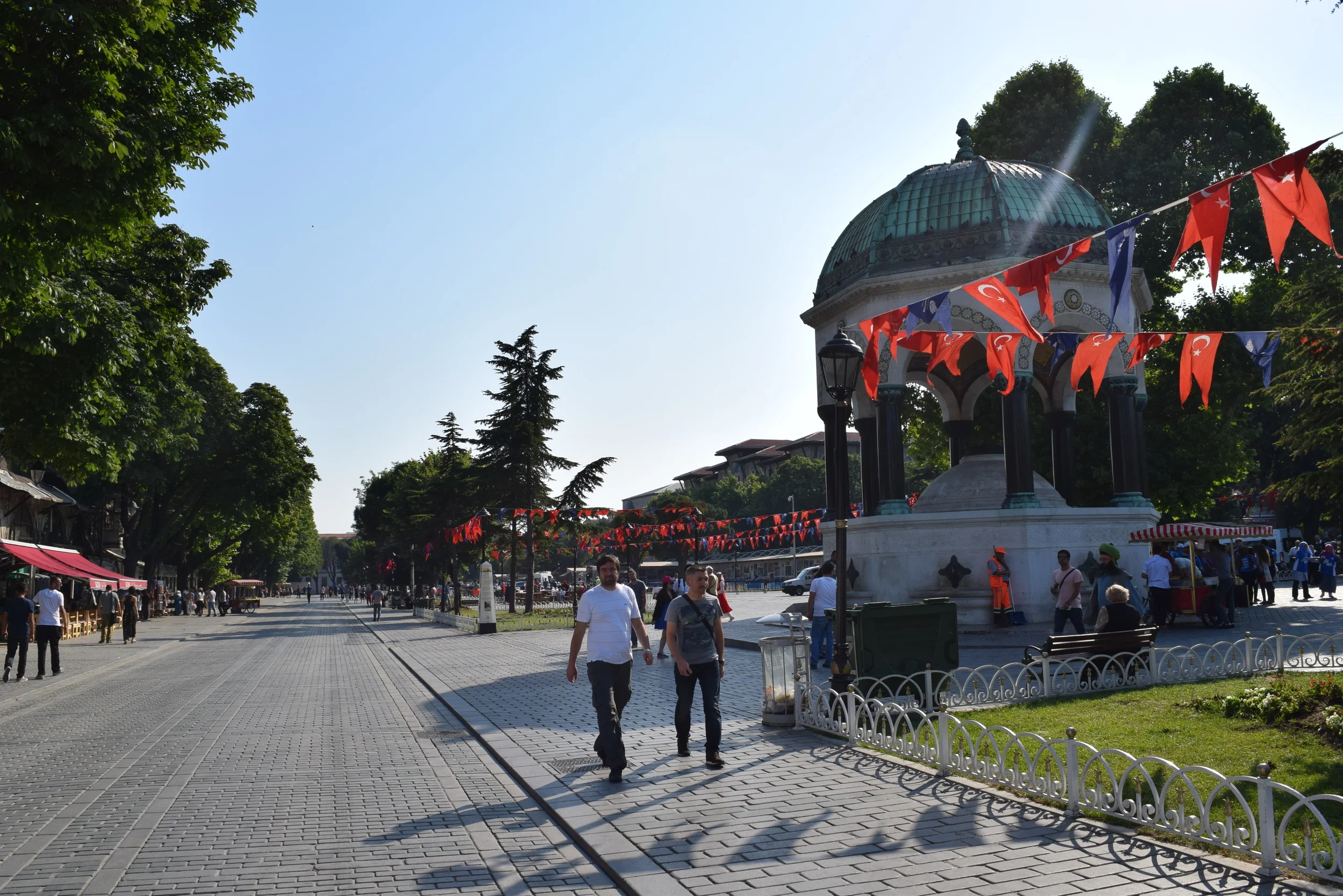 German Fountain and Hippodrome