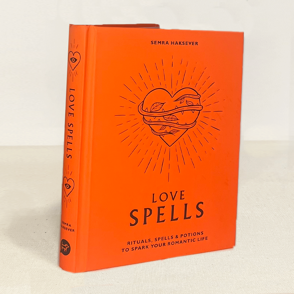 Love Spells | Cover, end leaves + internal illustrations